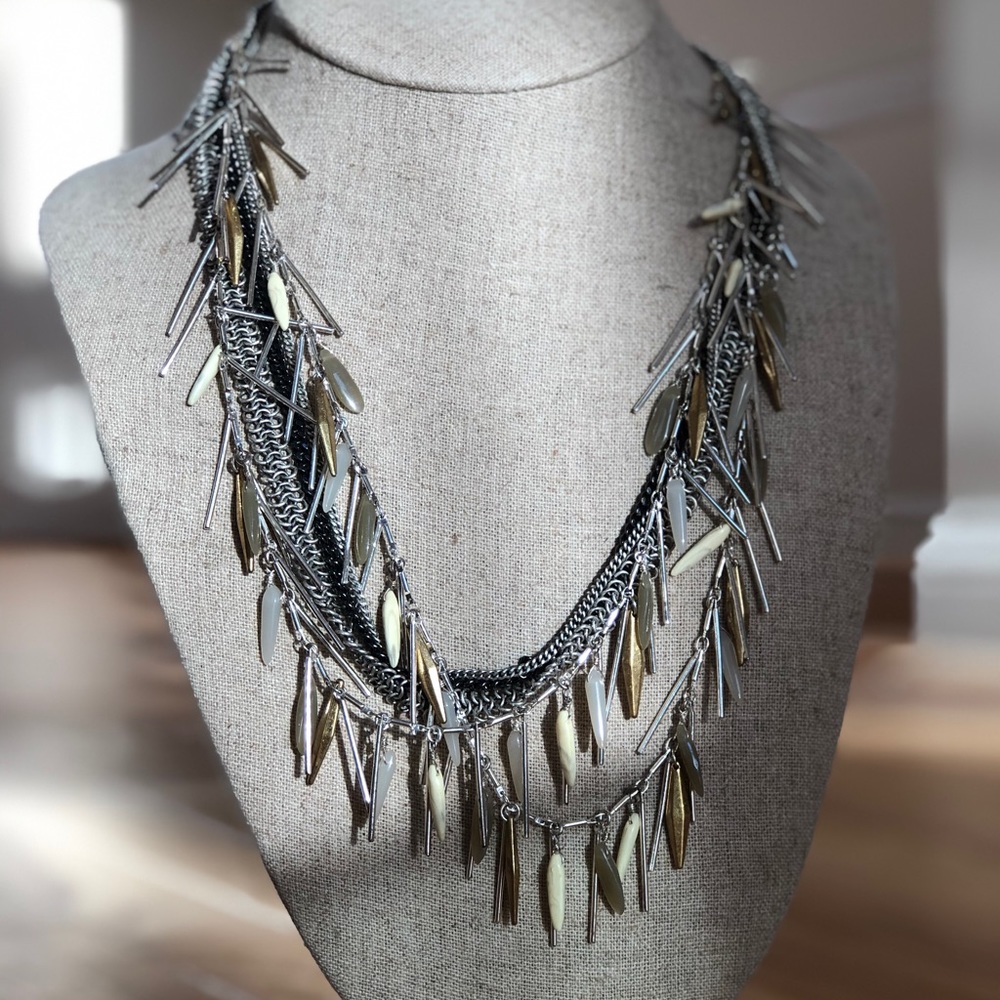 Stella and Dot Freya fringe statement piece. New.